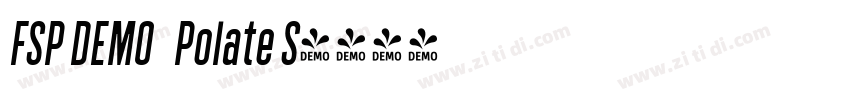 FSP DEMO   Polate S字体转换